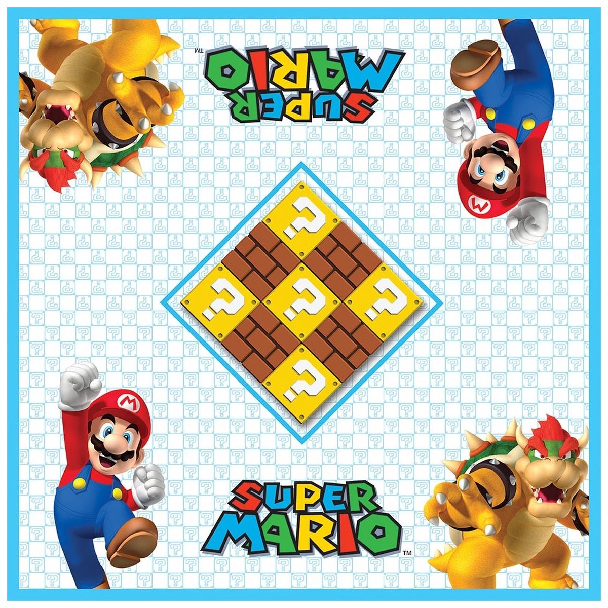 Super Mario Checkers -Tic Tac Toe-