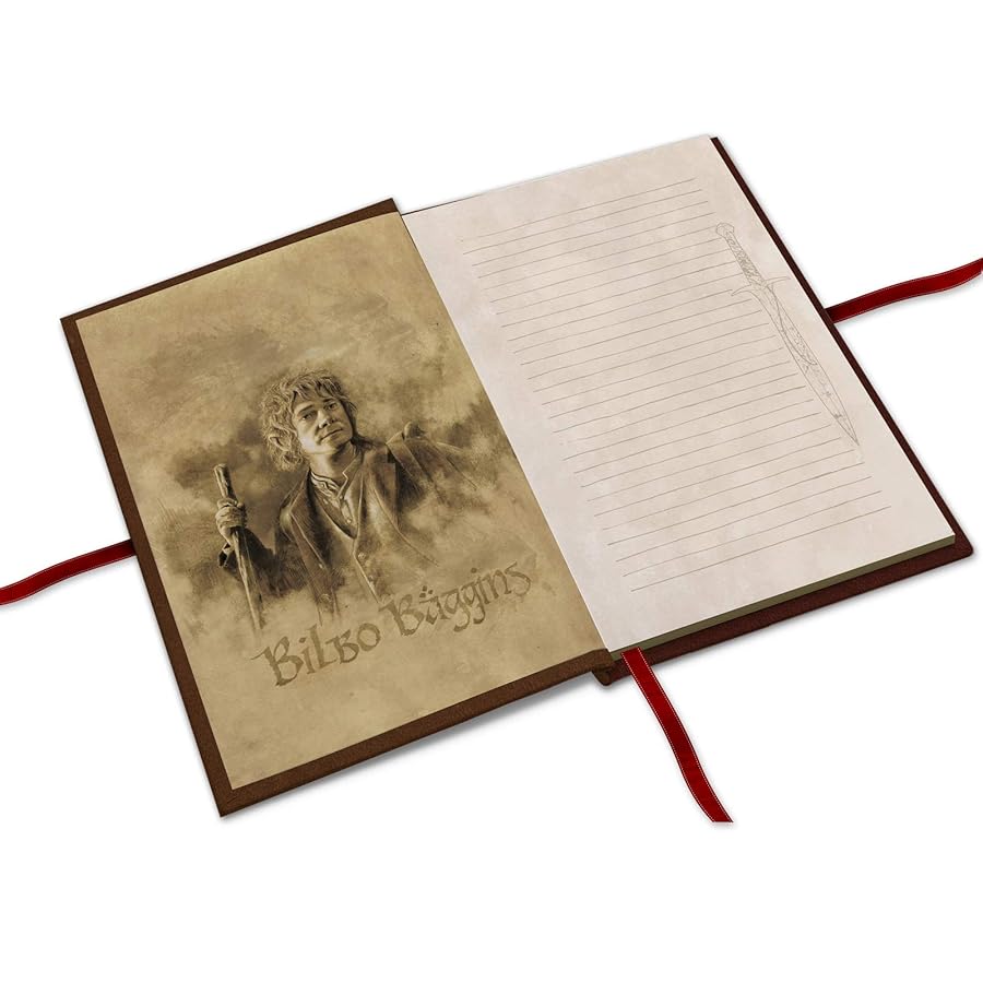 THE HOBBIT Premium A5 Notebook Bilbo Baggins