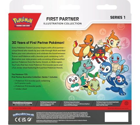 Pokémon: First Partner - Illustration Collection 1