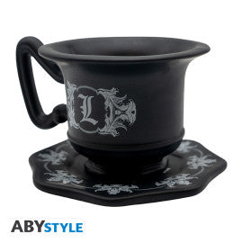 DEATH NOTE Mug 3D with Saucer L's Cup