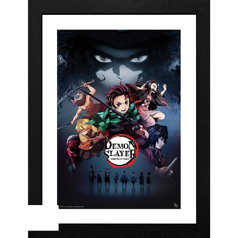 Slayers Framed Print - Demon Slayers - 30x40
