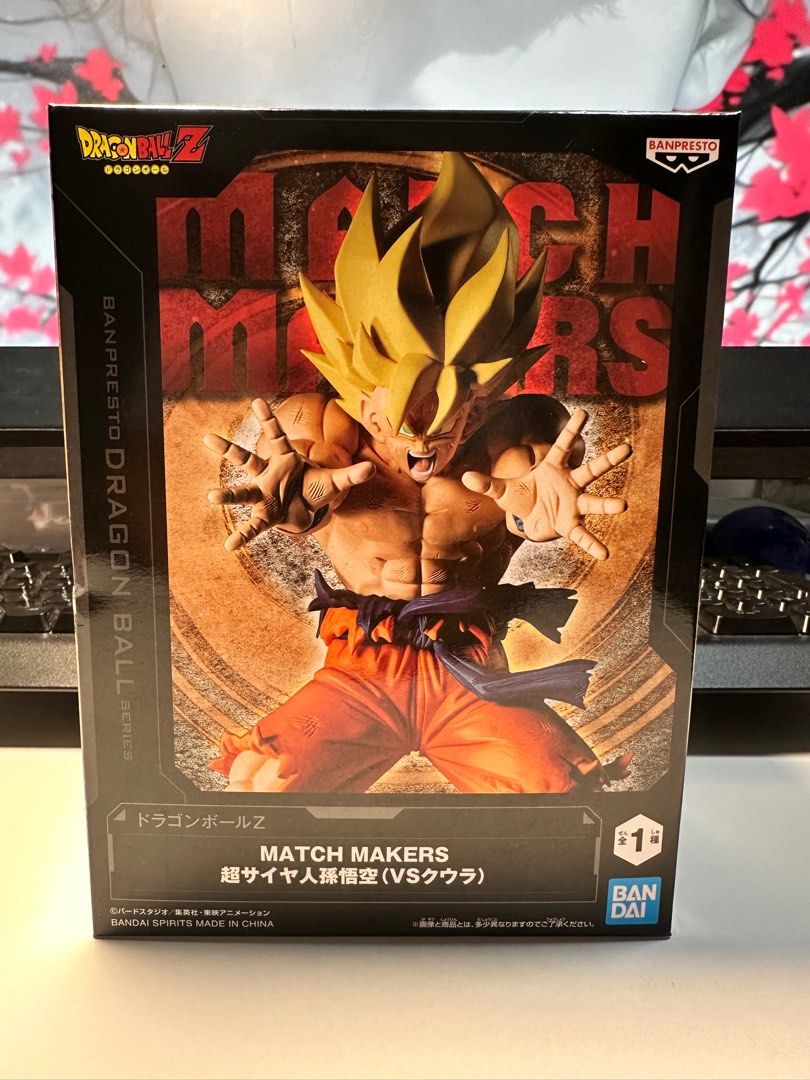 DRAGON BALL Z MATCH MAKERS SUPER SAIYAN SON GOKU(VS COOLER)