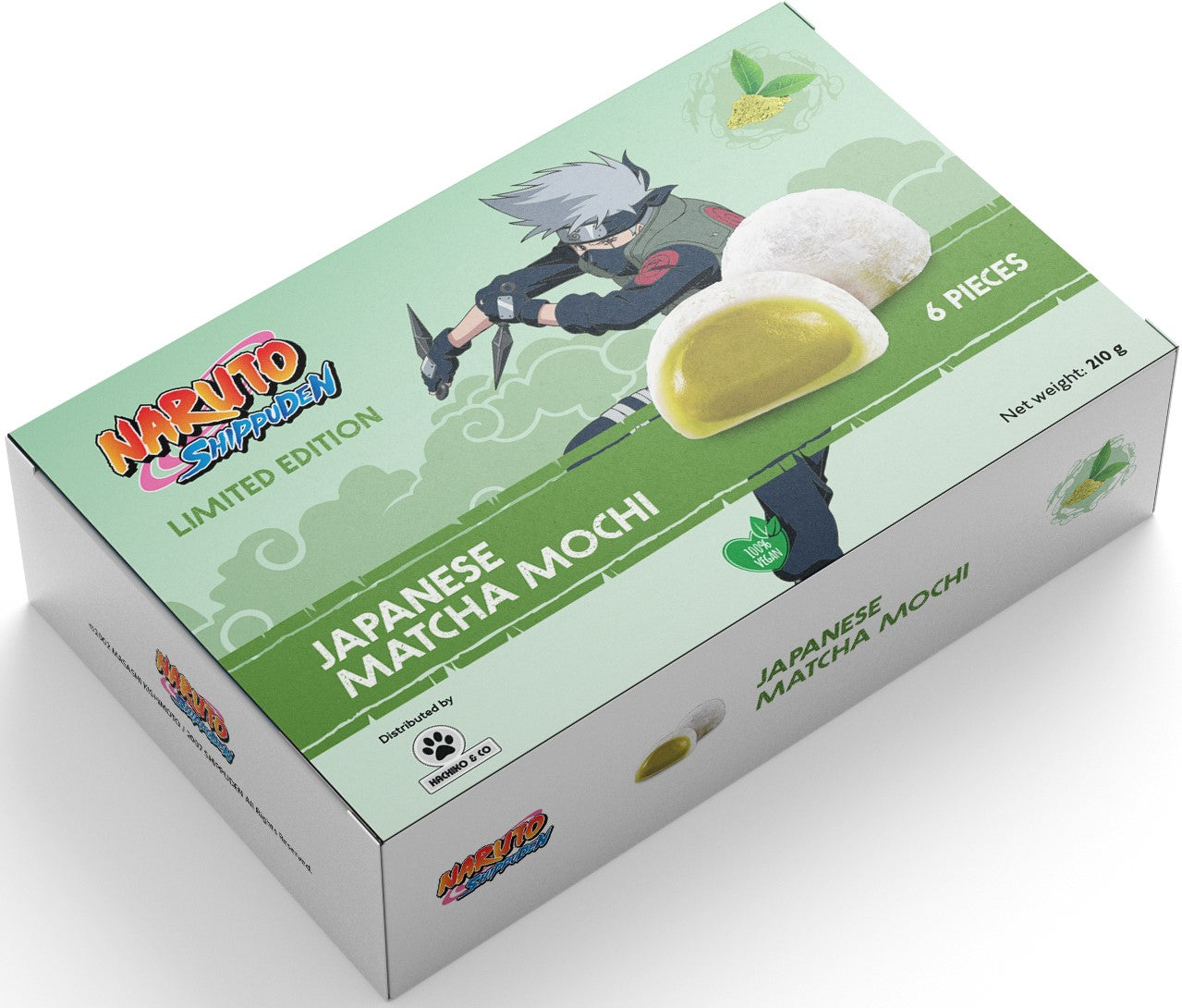 Matcha Mochi box - Naruto Shippuden
