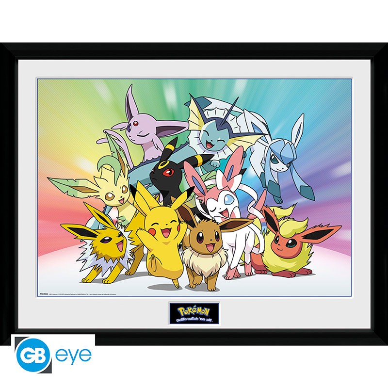 POKEMON - Framed print ''Eevee''