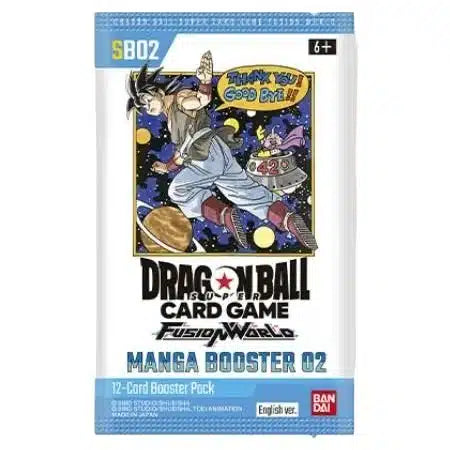 Dragon Ball Super Card Game Fusion World Manga Booster Pack SB-02