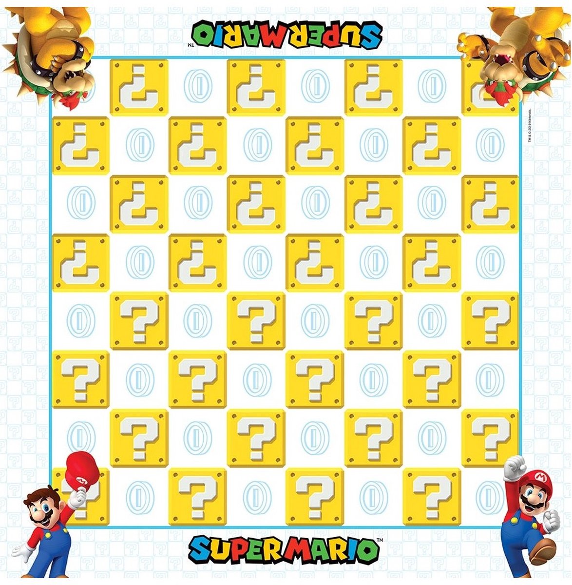 Super Mario Checkers -Tic Tac Toe-