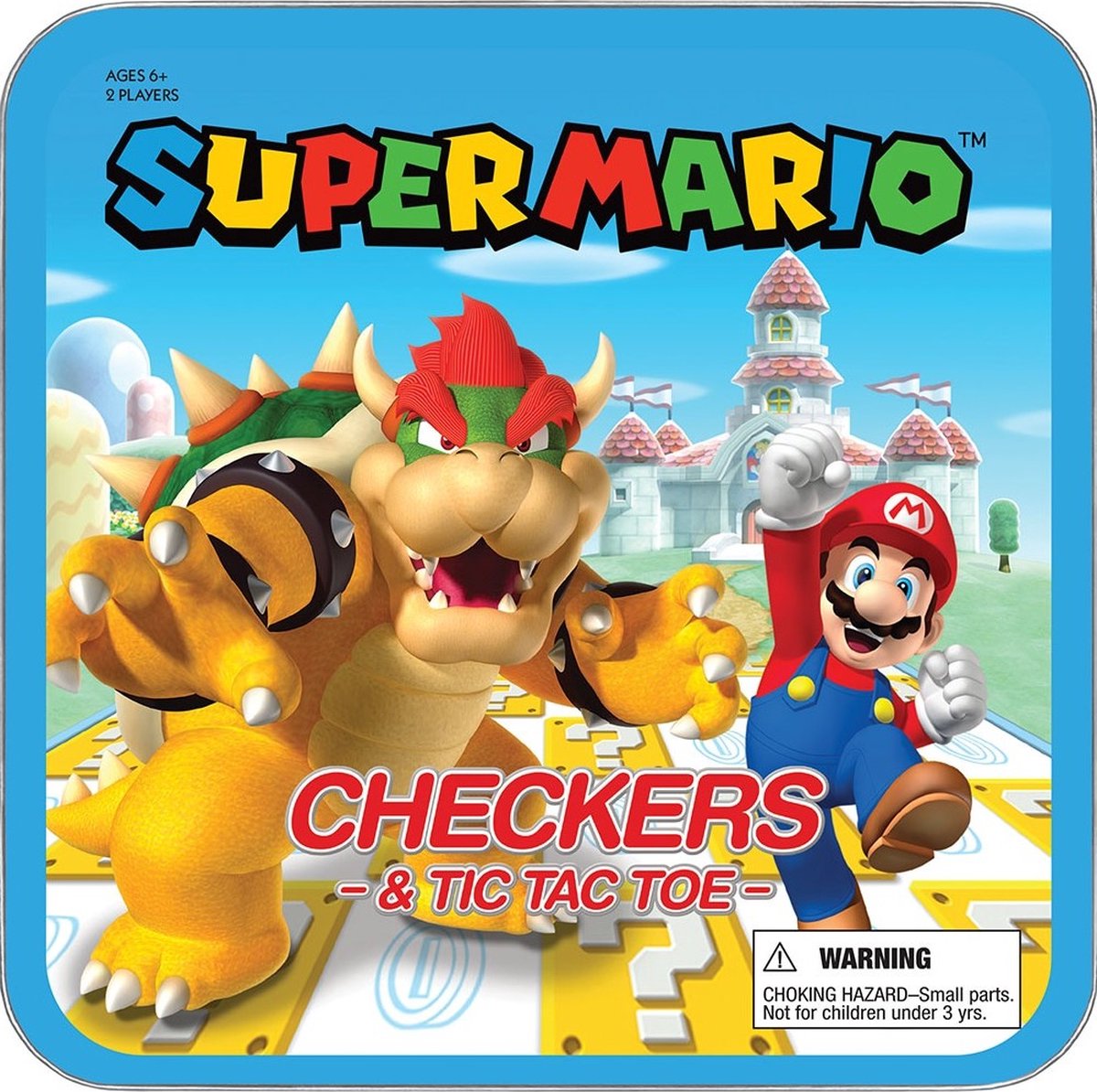 Super Mario Checkers -Tic Tac Toe-