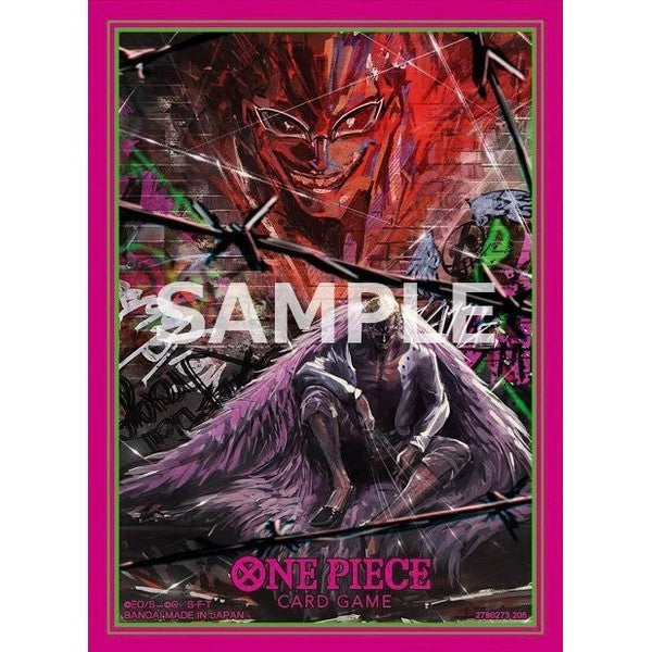 One Piece Card Game - Official Sleeve Bandai TCG+ Blinds Ed Vol.4 - Donquixote Doflamingo