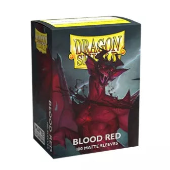 Dragon Shield Sleeves Blood Red (100)