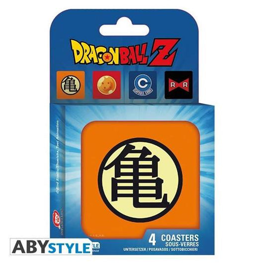 DRAGON BALL - Set 4 Coasters "Symbols"