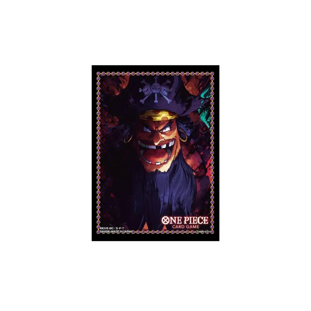 One Piece Official Sleeves 10 TCG+ Exclusive Marshall.D.Teach