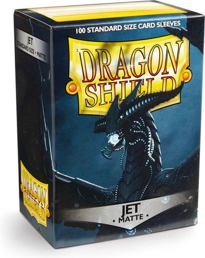 Dragon Shield (DS): Standard Matte Jet Sleeves (100pcs)