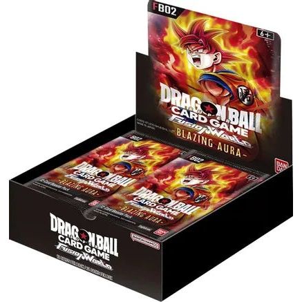 Dragon Ball Super Trading Card Game Fusion World 02 Blazing Aura Booster pack FB02 [ENGLISH, 24 Packs]