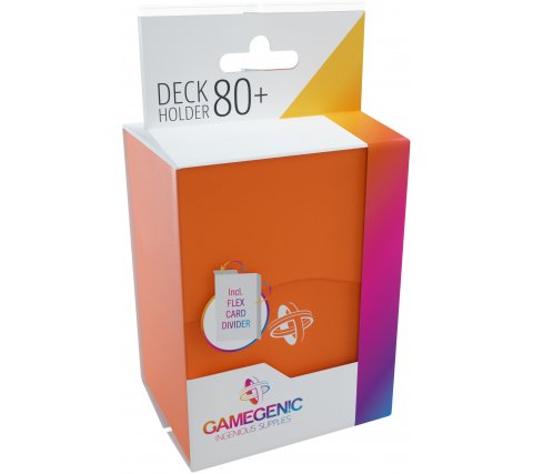 Gamegenic Deckbox Deck Holder 80+ Orange