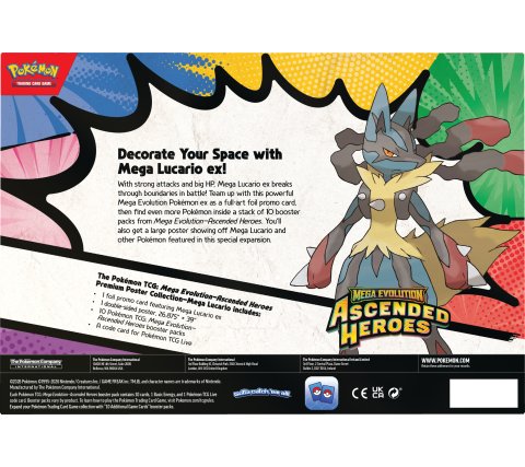 Pokémon: Mega Evolution - Ascended Heroes Premium Poster Collection