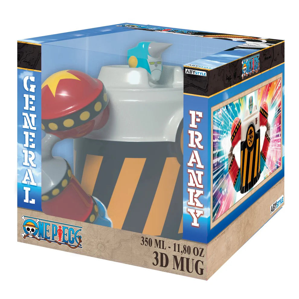 ONE PIECE Mug 3D Iron Pirate Franky shogun