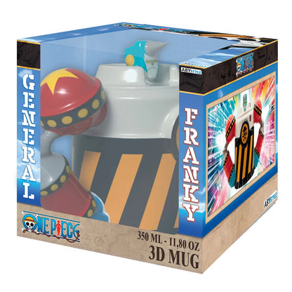 ONE PIECE Mug 3D Iron Pirate Franky shogun