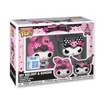 Funko POP 88821 Sanrio – My Melody & Kuromi pocket pop