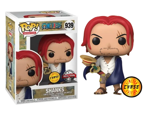 Shanks (One Piece) Pop Vinyl Animation Series (Funko) limited chase edition exclusive