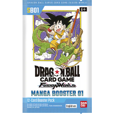 Dragon Ball Super Fusion World Manga Booster Pack SB01