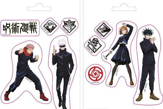 JUJUTSU KAISEN Mini Stickers Tokyo Jujutsu High (16x11cm)