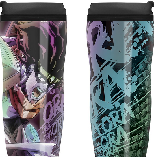 JOJO'S BIZARRE ADVENTURE - Travel mug "Star Platinum"