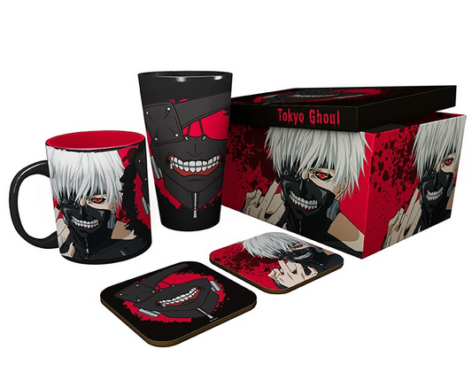 TOKYO GHOUL Gift Set Glass + Mug + 2 Coasters Ken