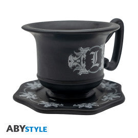 DEATH NOTE Mug 3D with Saucer L's Cup