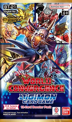 Digimon TCG - S21 World Convergence Boosterpack