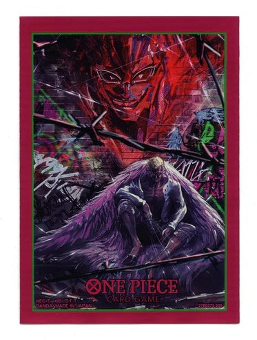 One Piece Card Game - Official Sleeve Bandai TCG+ Blinds Ed Vol.4 - Donquixote Doflamingo