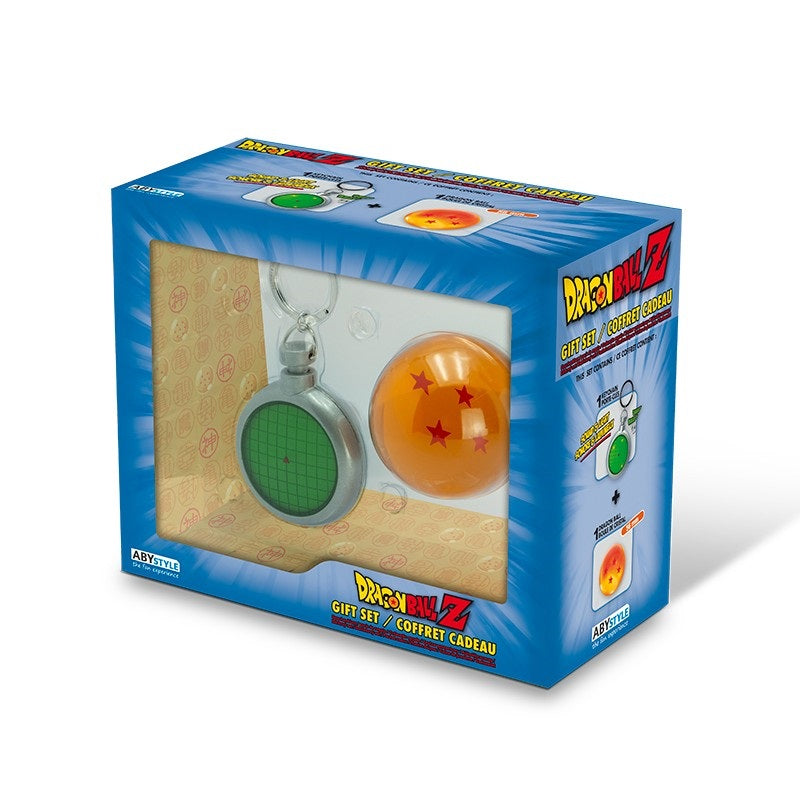 DRAGON BALL - Gift Set Radar Keychain + Dragon ball 56mm
