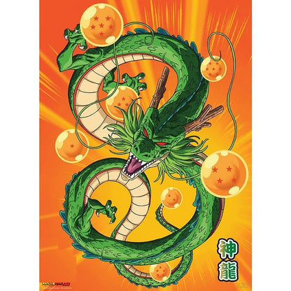 DRAGON BALL - Set 2 Posters Chibi 52x38 - Goku & Shenron