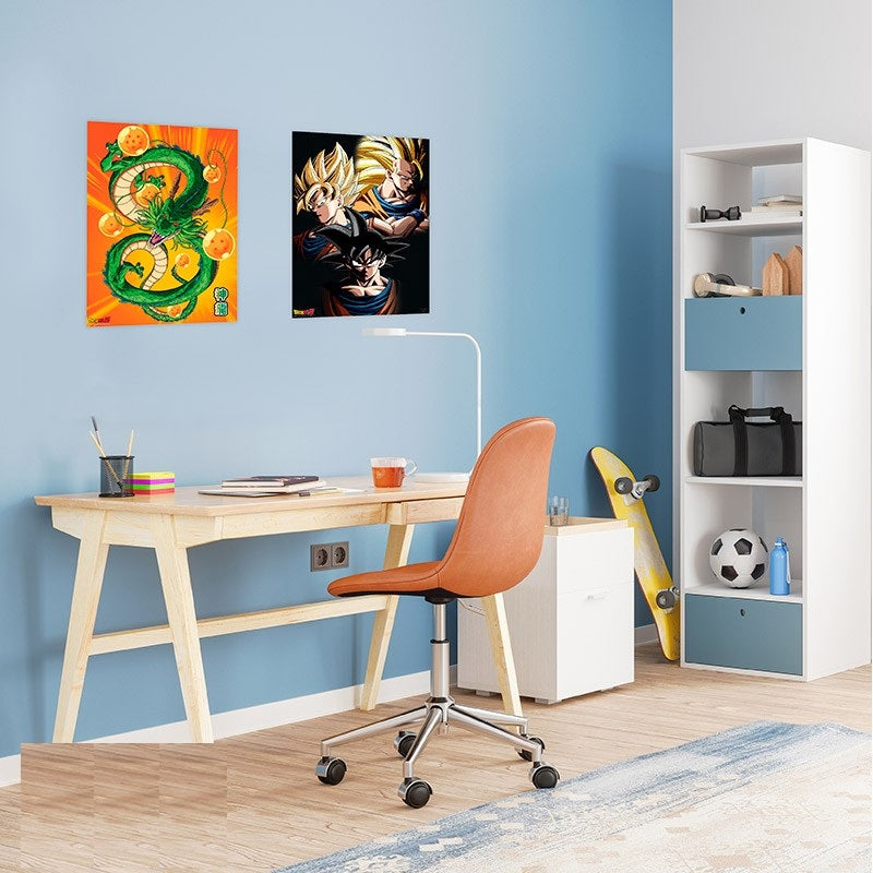 DRAGON BALL - Set 2 Posters Chibi 52x38 - Goku & Shenron
