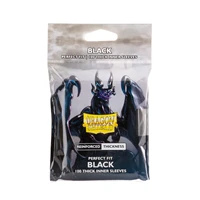 Dragon Shield - Perfect Fit Thick Inner - Black (100 sleeves)