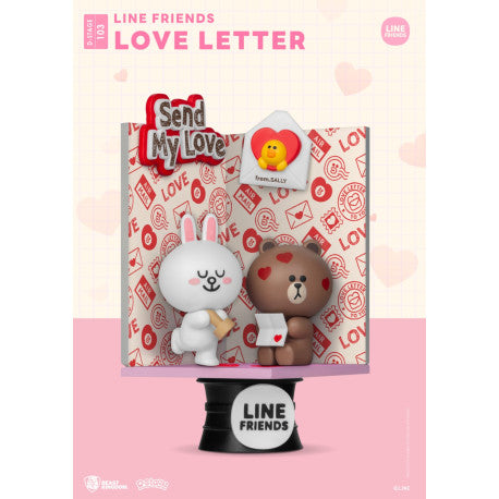 Figure Dstage Line Friends Love Letter