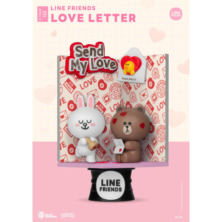 Figure Dstage Line Friends Love Letter