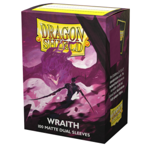 SLEEVES Dragon Shield Matte dual Wraith