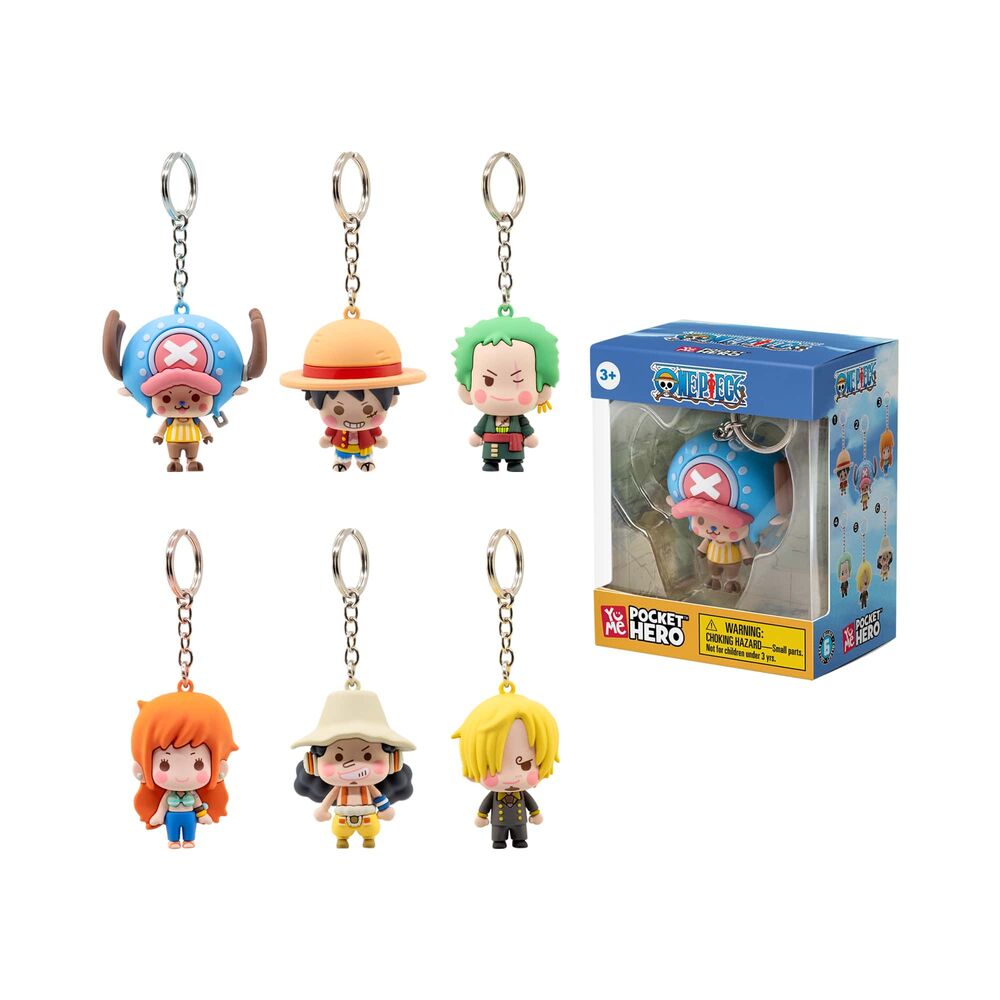 One piece - pocket hero - keychain