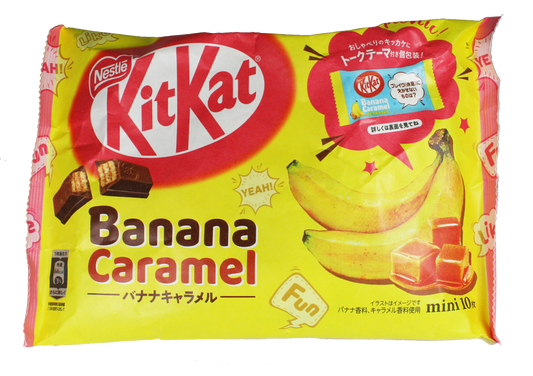 Banana and Caramel KitKat