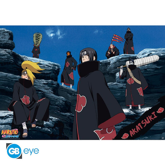 NARUTO SHIPPUDEN - Poster Maxi 91.5x61 - Akatsuki