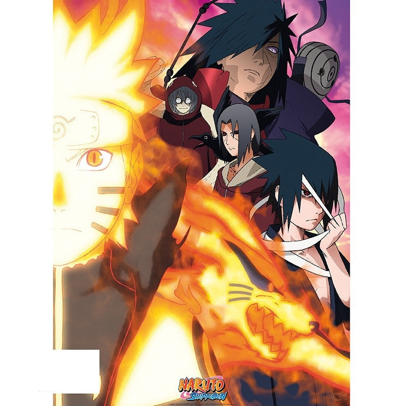 Chibi Poster Set - Naruto Shippuden - 52x38cm