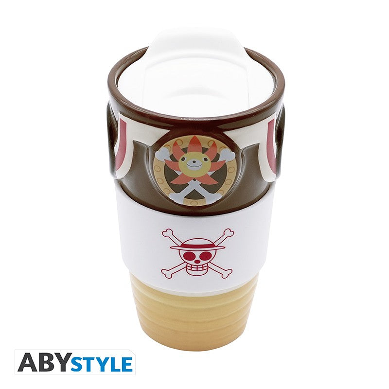ONE PIECE Ceramic travel mug Thousand Sunny
