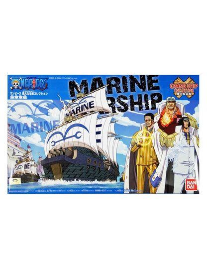 One Piece: Grand Ship Collection - Marine Ship Model Kit