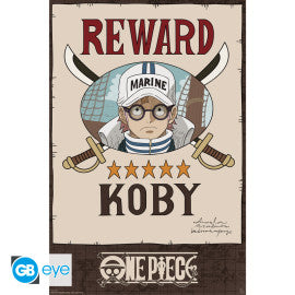 ONE PIECE Poster Wanted Koby Cross Guild (91.5x61cm)