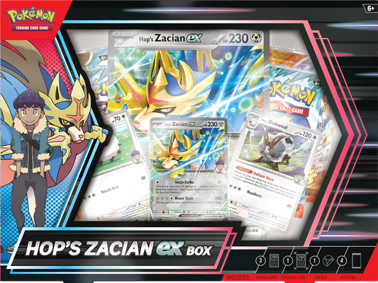 Hop's Zacian ex Box