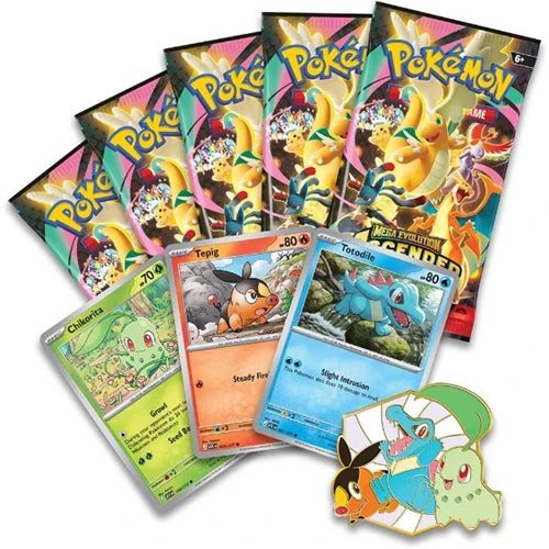 Pokemon Ascended Heroes - First Partners Deluxe Pin Collection Box