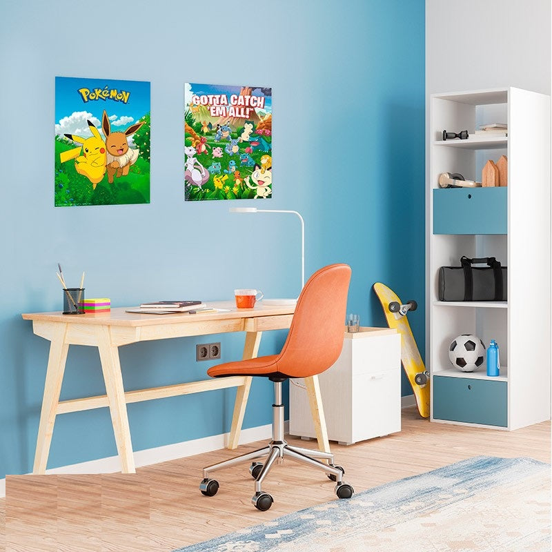 POKEMON - Set 2 Posters Chibi 52x38 - Environments