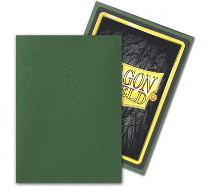 Dragon Shield - Sleeves Matte: Forest Green (100 stuks)