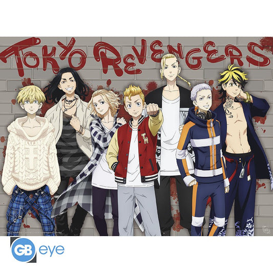 TOKYO REVENGERS Poster Casual Tokyo Manji Gang (52x38 cm)