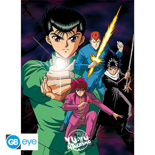 YU YU HAKUSHO Poster Yusuke's group (52x38cm)